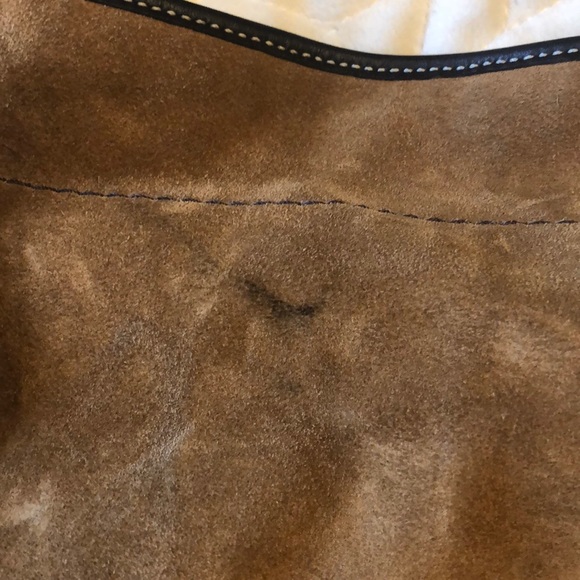 ‼️COACH‼️🌟suede hobo shoulder bag - Picture 4 of 8